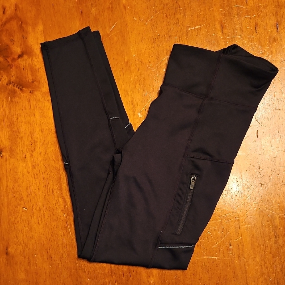 GAP TEEN Dark Joggers with Zipper Pocket. Girls Size L (10)
